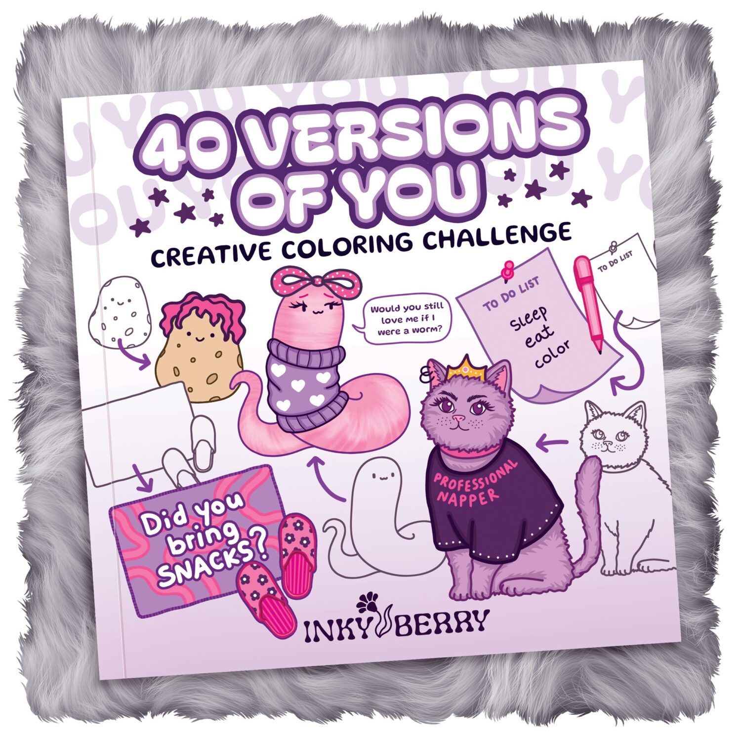 40 Versions Of You - Creative Coloring Challenge
